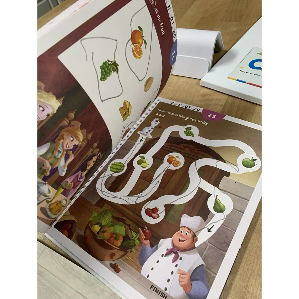 BYJUS Disney‎ Learning Kit Pre K Intro Edition With Osmo Base & Magic Workbooks